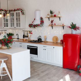 christmas decor ideas kitchen